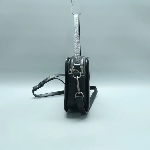 100% Authentic GUCCI Morpheus Black Leather Satchel 1189-121224 - Picture 4 of 12